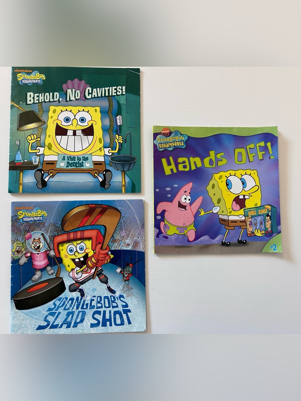 Classic SpongeBob SquarePants 3 Book Bundle